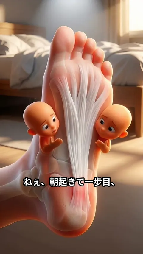 かかとの痛み 動画の最初のシーン